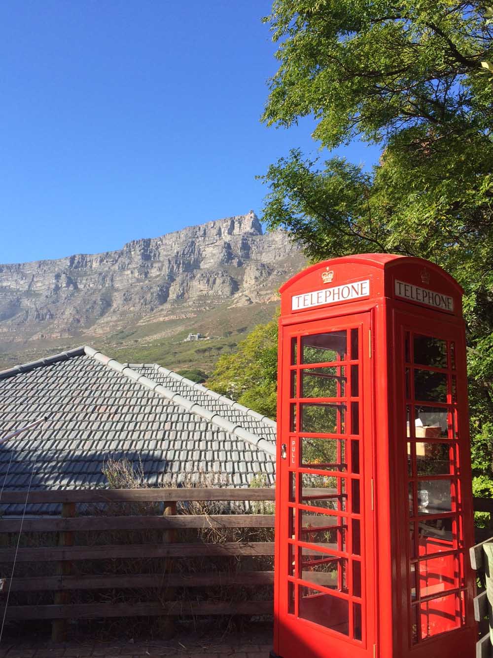 K6 Kiosk - Table Top Mountain in background